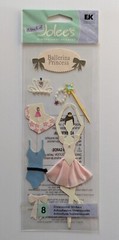 Jolee’s Ballerina Princess Ballet Dance Scrapbooking Stickers