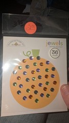 Doodlebug Embellishment Lot Brad’s, Pearls, Jewels, Sprinkles, Pops, Jellishment