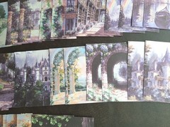 100Pc Scrapbooking Craft Paper Pack Occurred In Summer Mansions Very Nice