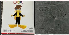 LOW PRICE Sizzix Dress-Up die cuts Hair Sports Chef Firefighter Skate Cowboy