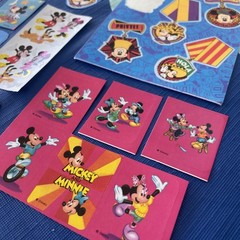 Lot Of Stickers From Early 2000s Disney Pirates Of The Caribbean Mickey Minnie
