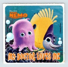 Smile Makers Sticker DISNEY FINDING NEMO 2.5″ X 2.5″ Sticker SD38