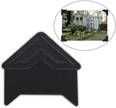Black Photo Corners Self Adhesive Stickers, 10/120Piece Acid Free Photo/Picture