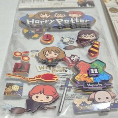 HARRY POTTER 3D STICKER DECAL SET LOT PAPER HOUSE PRODUCTIONS OVER 450 STICKERS