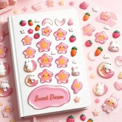 Small Sticker for Kid Adult Tiny Sticker for Phone Case, Notebook, Scrapbooking