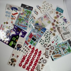 Lot Stickers Mrs. Grossman’s Sandylion Stickopotomous Scrapbooking Kids Crafts