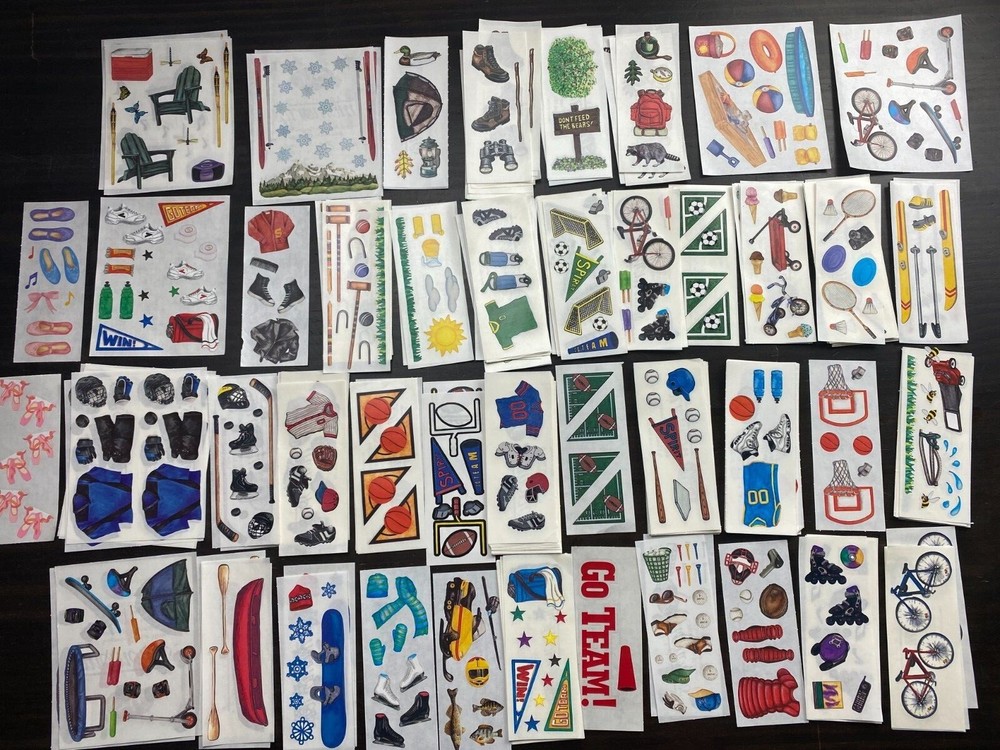 Creative Memories Sticker Lot Theme Studio Strips & Block YOU PICK VINTAGE