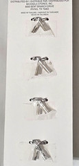 Recollections Signature Fabric Bows Embellishments – BURLAP – 4pcs