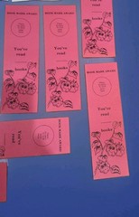 Vintage 1977 CTP Raspberry Scratch N Sniff Bookmarks & Stickers Lot of 15