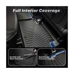 OEDRO Floor Mats Compatible with Toyota Tundra CrewMax Cab 2014-2021, Custom …
