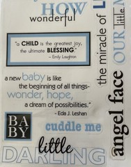 BLUE BABY BOY SAYINGS Sticker(18pc)MAMBI•Child•Mom’s Boy•Newborn•Kid•Little Man•