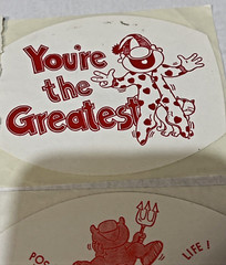 1980’s Vintage Stickers I’ve Got A Heart On For You – Unknown Brand – Collection