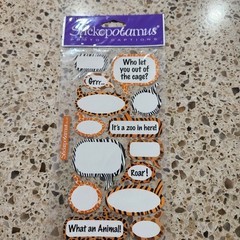 Stickopotamus Sticker Bundle Photo Captions and Vellum Sticker Sheets NEW