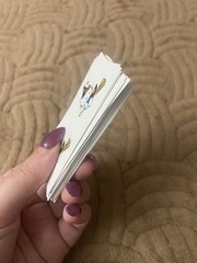 Set Of 40 Glossy Finish Character Small Sticker Strips – 1.5 Inches Per Sticker