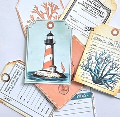 Nautical Themed Journal Tags Scrapbooks Collage