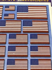 Hallmark Heartline American Flag Stickers Patriotic Independence Day July 4 NEW