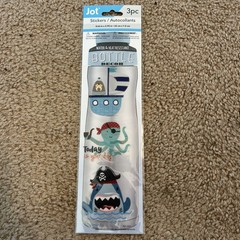 *Jot Stickers Water Bottle Nautical