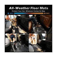 OEDRO Floor Mats Compatible with Toyota Tundra CrewMax Cab 2014-2021, Custom …