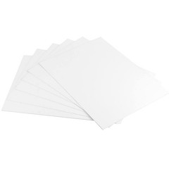 11.6×15.5 Inch 30 pt White Chipboard Medium Weight Sheets Craft 50 Sheets