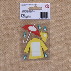 Sandylion Essentials Rainy Days Dimensional Scrapbooking Stickers