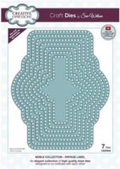 Creative Expressions Metal Cutting Die – NOBLE COLLECTION – VINTAGE LABEL