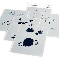 PINK FRESH – HIGH QUALITY STENCIL – DREAMY FLORALS