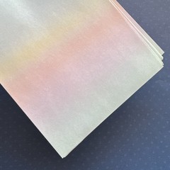 Vintage 80s 90s Pastel Unicorn Stationery Rainbow Stationary Note Paper Sheets