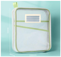 6 Theme Jelly Sticker Book Reusable Sticker with File Pocket, 2-6 years