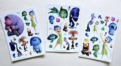 Disney Pixar «Inside Out 2» / Sticker sheets. Lot Of 3.