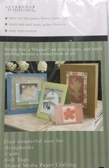 TAG Scrapbook Windows Embellishments (4pc)Chatterbox Card •Making•Scrapbooking••