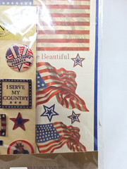 K&Company MARINES Scrap Kit 12×12 Military Scrapbook Papers & Sticker Sheets NEW