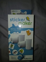NEW Hello Blink Sticker Maker Refill Pack 10 Rolls: 5 Round 5 Square helloblink
