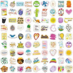300PCS Motivational Sticker, Inspirational Words Stickers for Teens Adults Stude