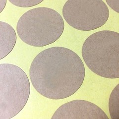 Circle Glitter Metallic Gold Silver Sticker Envelope Seal Room Decal Deco
