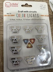 Chibitronics COLOR RYB LED Circuit Stickers – Megapack,