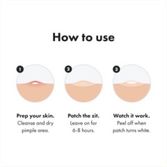 Patch Hero Original For Covering Zits ,Spot Stickers for Face and Skin, 36 Count