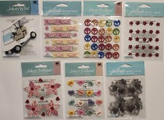 JOLEE’S BOUTIQUE Lot of 29 Dimensional Scrapbooking Stickers Assorted