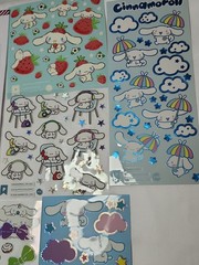 Pipsticks Sanrio Hello Kitty Featuring Cinnamoroll Sticker Club Exclusive Lot 10
