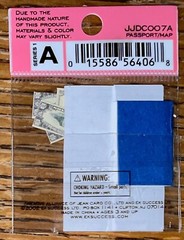 RARE Jolees Mini PASSPORT Money Maps Vacation International Travel 3D Scrapbook