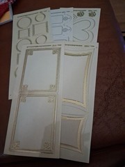 5X STICKERS SCRAPBOOKING NEW (ST1514) MIX TRANSPARENT