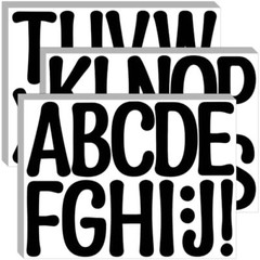 30 Sheets Large Letter Stickers 4 Inch Alphabet Letter Stickers Self Adhesive…