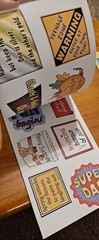 Vtg Scrapbooking 2 Pack Sayings #2 & Tops & Bottoms Paper Pizazz Punch Outs