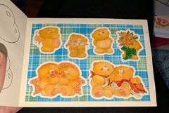 Vintage Hallmark Stickers Book Forever Friends Teddy Bears Activity Book UK New