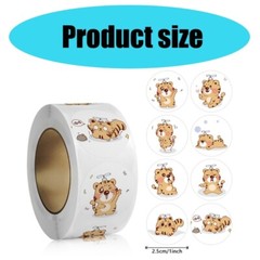 500 Pcs/Roll Cartoon Insect Stickers Animal Stickers Kids Rewards Stickers