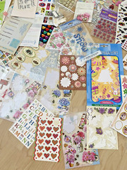 Lot of Stickers 28 New Packs and Random Loose Special Moments Foamies Scrapbook