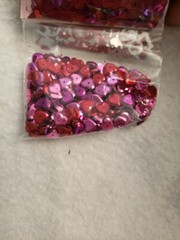 Mixed Lot of Confetti Holiday/celebration Shapes Scrapbooking Decorations