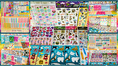 5559+ STICKERS Lot GIRLY Planner All Themes & JoJo HALLMARK Kid Squad Girls