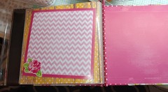 Pre made Paper Studio 8×8 scrapbook plus embellishments