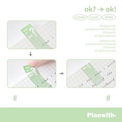120 Sheets Writable Label Page Marker Bookmarks Clear PET Adhesive Notes Pad