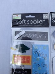 Lot Of Two (2) Graduation Themed Scrapbooking StickeYr New By Me & My Big Ideas